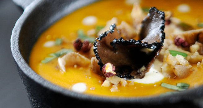  VELOUTE DE CALABAZA CON TRUFA